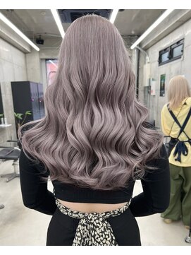 ディーエヌエー バイ エゴル(DiNA by ENGOL) ラベンダーシルバー/ハイトーンカラー