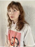 ロングパーマ　外国人風パーマ　スパイラルパーマ