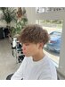 【松井限定】波巻きパーマ＋カット＋スキャルプケア＋魔法のバブル