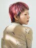 オリジナル白髪ぼかし カット＋全体ハイライト＋カラー￥12480