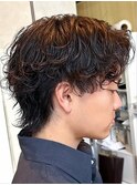 シャドーパーマショートウルフ