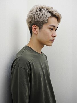 メンズ ピノ(Men's PINOT) #メンズブリーチカラー　#フェードカット