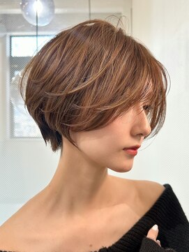 ロンドエニカ 大宮(Lond enika) グランマッシュ/細めハイライト/ショート/白髪ぼかし/前髪/大宮