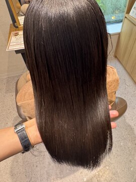 テラスヘアヴィラ 新潟駅南(TERRACEhairVilla) カラー縮毛矯正同日施術
