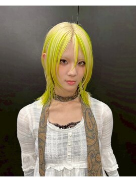 ルーツカラー/ケアブリーチカラー/セクションカラー/姫レイヤー