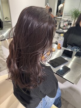 レヴリー(reverie) 海外レイヤーダークバイオレット艶髪ヘッドスパ30代