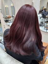 ガーデンヨコハマ(GARDEN YOKOHAMA)&nbsp;大人ガーリー ワインレッド ブリーチなし ボルドーカラー