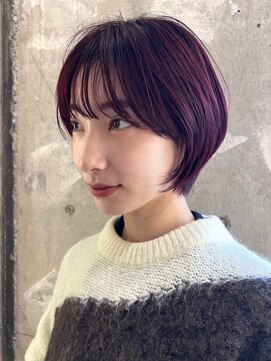 クラン バイ ヘッドライト たまプラーザ店(clan by HEADLIGHT) clan【たまプラーザ北口】#ショートボブ#艶カラー#小顔