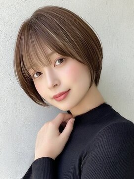 アビリタ(abilita) ショート ボブ 大人ショート ベージュ 透明感カラー 髪質改善