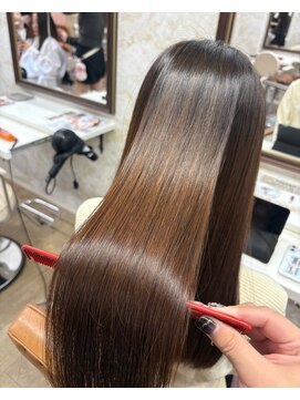 ジル フラン 吉田店(JILL franc) 髪質改善ストレート4.3縮毛矯正イメチェン