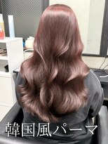 エース 梅田(ace)&nbsp;コテ巻き風パーマ /韓国風パーマ/デジタルパーマ/レイヤーカット