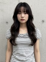 エイチ ウルフカット 大阪梅田(811)&nbsp;レイヤーボブヘアカラーバレイヤージュ50代くるみちゃんヘア