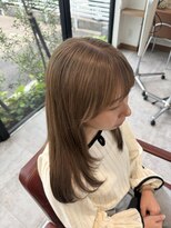 ルシュカイチマルニ(Rasca102) Rasca◇オリーブベージュ ブリーチカラー ダブルカラー