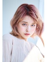 ユニックス Mark Is みなとみらい店(UNIX)&nbsp;【UNIXみなとみらい】クラシカル外はねボブ×ミルクティー