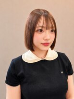 ビグディーサロン(BIGOUDI SALON)&nbsp;縮毛矯正×切りっぱなしボブ