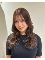 ファムバイアヴァンス(Femme by AVANCE.) シースルーバング×ゆるふわロングウェーブ