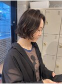 ボブパーマ、ボブニュアンスパーマ、ゆるめパーマ、パーマゆるめ