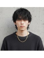 NYNY MEN エビスタ西宮店【メンズサロン/メンズカット】【11/1OPEN(予定)】&nbsp;マッシュウルフ×無造作パーマ×シャドウパーマ