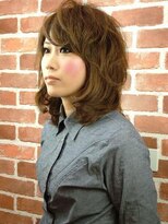 ヒッピーヘアー(Hippie Hair)&nbsp;キメすぎない、カジュアルパーマスタイル☆