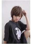 外ハネショートボブ