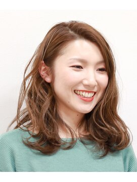 アンド ナップ(nap) 春のふんわりミディ