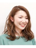 春のふんわりミディ