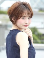 フォンズ(FONS)&nbsp;耳かけレイヤーショート_ナチュラルにまとまりやすい小顔ヘア