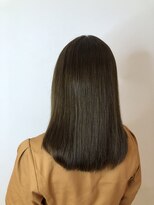 ジーナ 銀座中央通り(Zina)&nbsp;【Zina　銀座中央通り】イメチェン耳かけ×フォギーベージュ