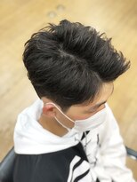 ベル(BELL)&nbsp;学割U24☆ツーブロック★アップバング★【BELL桜新町/用賀】