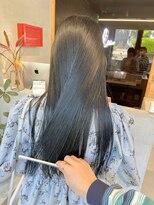 ナル(nalu.)&nbsp;ブルーブラック/スーパーロング/ワイドバング