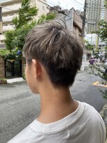 サビィ(Sabby)&nbsp;メンズ2ブロックアッシュベージュ/氏川洸希/多摩センター