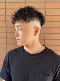 skin fade × twist spiral