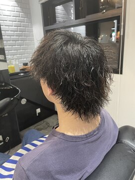 ボルド(MEN'S HAIR SALON BORDO) マッシュウルフ×ツイスパ