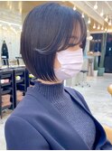 前髪なし黒髪でも可愛い韓国ボブ【久保田夢美】横浜チョコレート