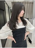 韓国で今人気のレイヤーカット仕上げたスタイル