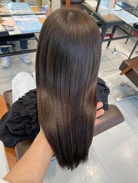 フォルテ 島田店 アッシュベージュ 髪質改善