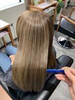 ドラン 東大阪店(DRAN)&nbsp;【DRAN】髪質改善カラー　before&after