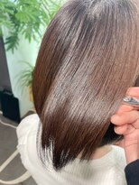 ドワーフ(DWARF) マロンブラウン+髪質改善