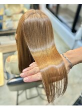 ユンク(UNC) 髪質改善『ノフ』トリートメント お客様画像。(加工無し)