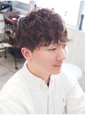 セットが楽ちん♪全体スパイラルパーマ