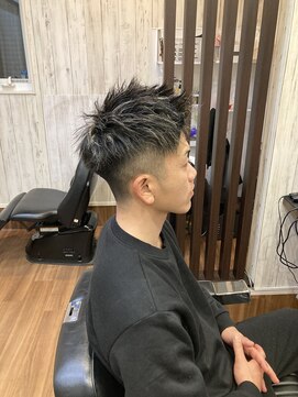 ライズヘアー(RISE HAIR) ソフトツイストパーマ＋ハイライト