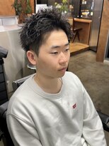 ロンドガルマン 名古屋(Lond GULLMAN)&nbsp;【Lond GULLMAN江村】くしゃ無造作パーマ/スパイキーショート