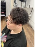 ツイストスパイラル/かきあげツイストスパイラル/マッシュパーマ