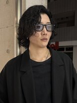 メゾンアクア 表参道(Maison ACQUA)&nbsp;■メンズボブ/メンズロング/ダークアッシュ/ニュアンスパーマ