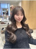韓国ヘア/韓国スタイル/縮毛矯正/髪質改善/レイヤーカット