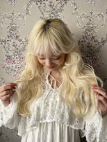 ニコ トウキョウ 渋谷(nico TOKYO)&nbsp;抜きっぱなし/ブロンド/ダブルカラー/ケアブリーチ/ハイトーン