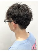 【morio松戸　アイダ】刈り上げメンズパーママッシュパーマ