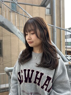 エムサロン 高崎あら町テラス店(emusalon) ［rena］人気のマロングレージュ×顔周り