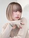 アンアミ シブヤ(Un ami shibuya)の写真/発色・色持ちの良さが自慢◎ダメージレスなブリーチカラーが得意♪柔らかく透明感のあるツヤ髪を実現☆