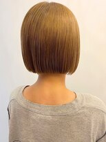 ビューティービースト 大名店(beauty:beast)&nbsp;切りっぱなしボブ/ベージュ/ダブルカラー